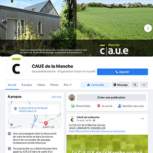 Abonnez-vous à la page Facebook du C|A.U.E