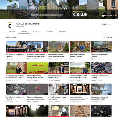 Abonnez-vous à la chaîne YouTube du C|A.U.E