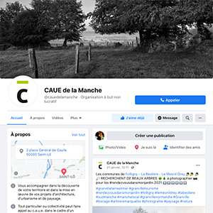 Abonnez-vous à la page Facebook du C|A.U.E