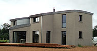 Maison individuelle à MÉAUTIS. Bernard VIMOND, architecte DPLG.